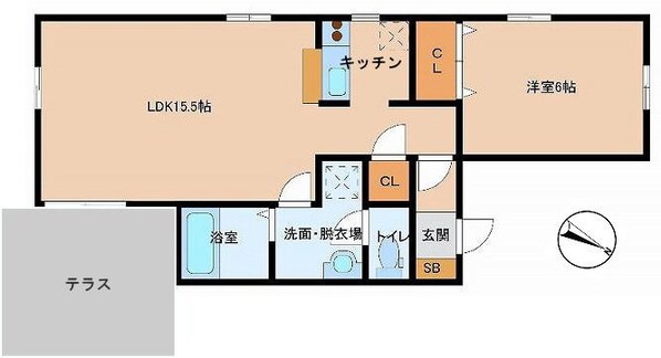 トーワ南長潟の物件間取画像